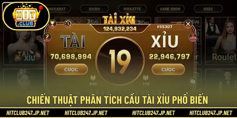Chiến thuật phân tích cầu tài xỉu phổ biến
